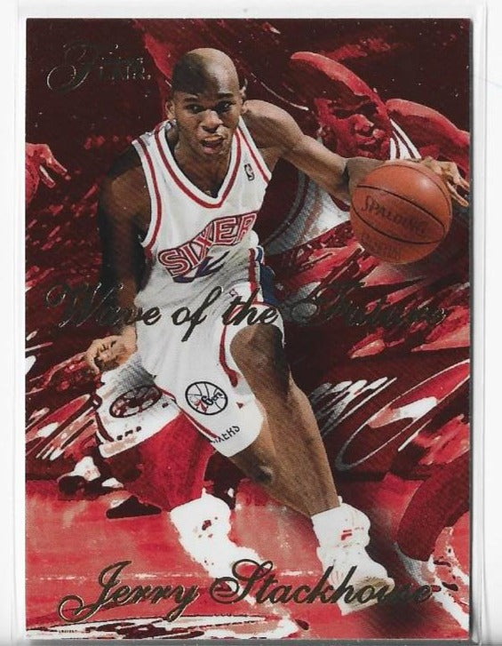 Jerry Stackhouse 1995-96 Fleer (8 of 10) Card