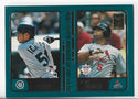 Ichiro / Albert Pujols 2001 Topps Rookies Of The Year #T99 Card