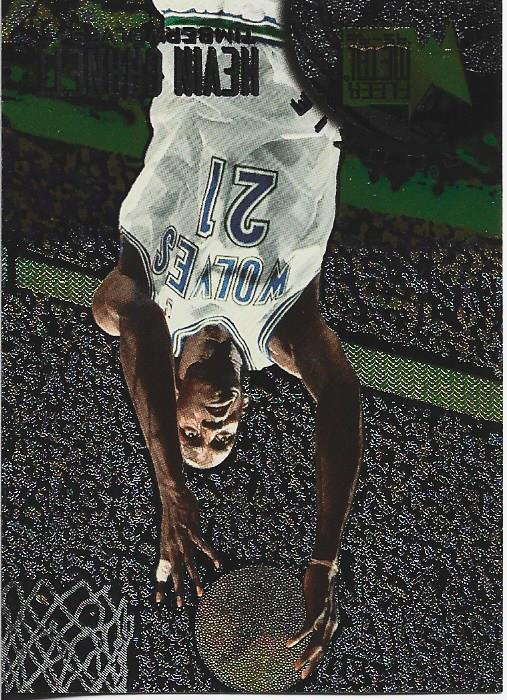 Kevin Garnett 1996 Fleer Metal Rookie Card