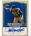 Jack Youngblood 2012 Leaf #BA-JY1 (02/10) Autograph Card