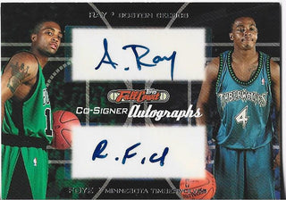 Allan Ray and Randy Foye 2006 Topps Autographed Card #CS-26