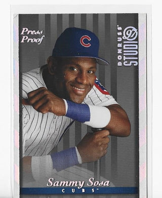 Sammy Sosa 1997 Donruss #37 Gold Press Proof Card