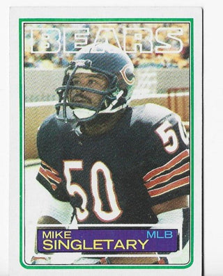 Mike Singletary 1983 Topps #38