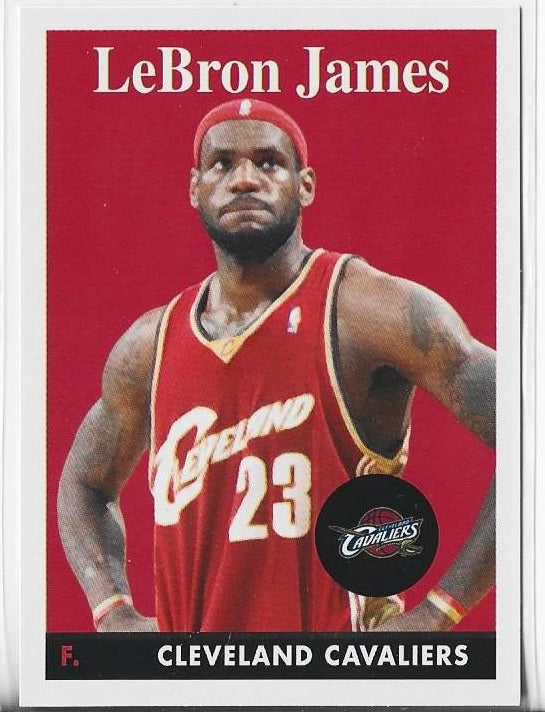 Lebron James 2008 Topps #23 Card