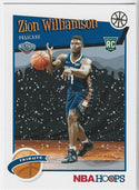 Zion Williamson 2019 NBA Hoops Tribute Rookie Card