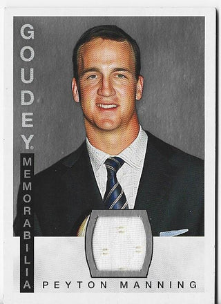 Peyton Manning 2015 Upper Deck #GTZSC Goodwin Champions Memorabilia