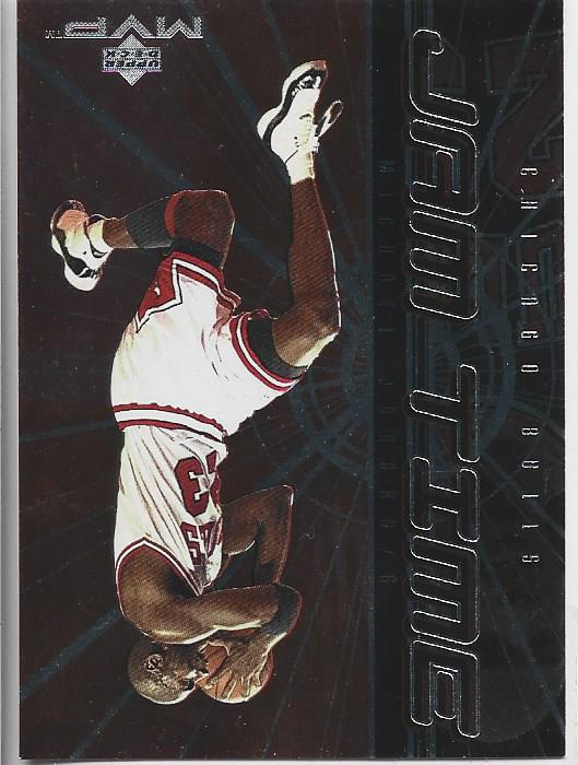 Michael Jordan 1999 Upper Deck Jam Time #JT1 Card