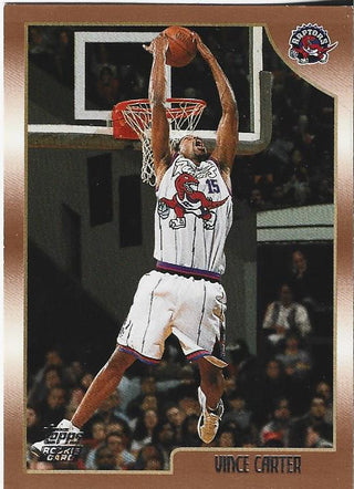 Vince Carter 1999 Topps Rookie Card #199