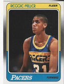 Reggie Miller 1988 Fleer Card