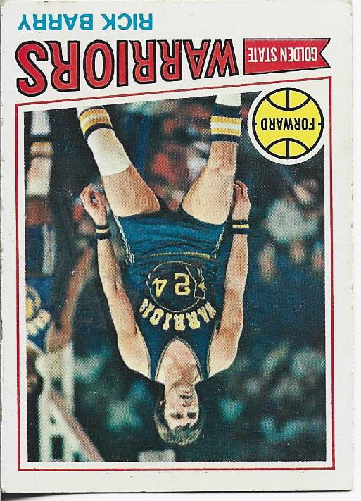 Rick Barry 1977 Topps Card #130