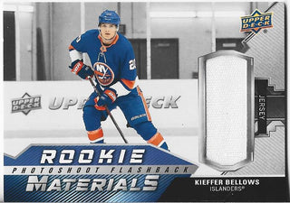 Kieffer Bellows 2020 Upper Deck Game Worn Rookie Jersey Card #RPF-KB