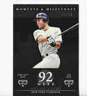 Derek Jeter 2007 Topps #83 (7/29) Moments and Milestones Card