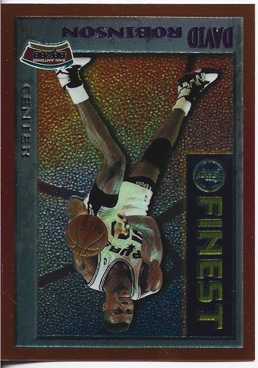 David Robinson 1996 Topps Finest Card