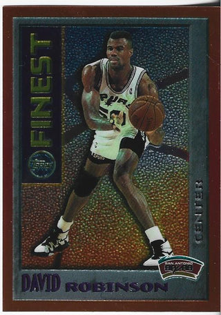 David Robinson 1996 Topps Finest Card