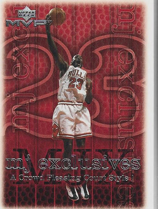 Michael Jordan 1999 MVP Upper Deck Card