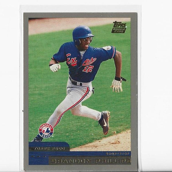 Brandon Phillips 2000 Topps #T3 Traded Rookie Card