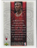 Michael Jordan 1999 MVP Upper Deck Card