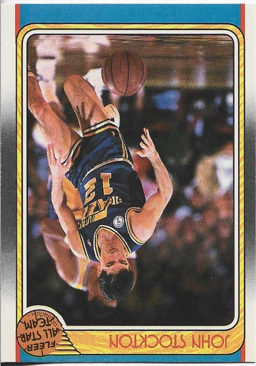 John Stockton 1988 Fleer Card #127