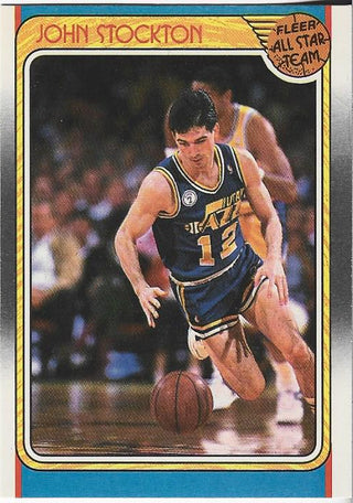 John Stockton 1988 Fleer Card #127