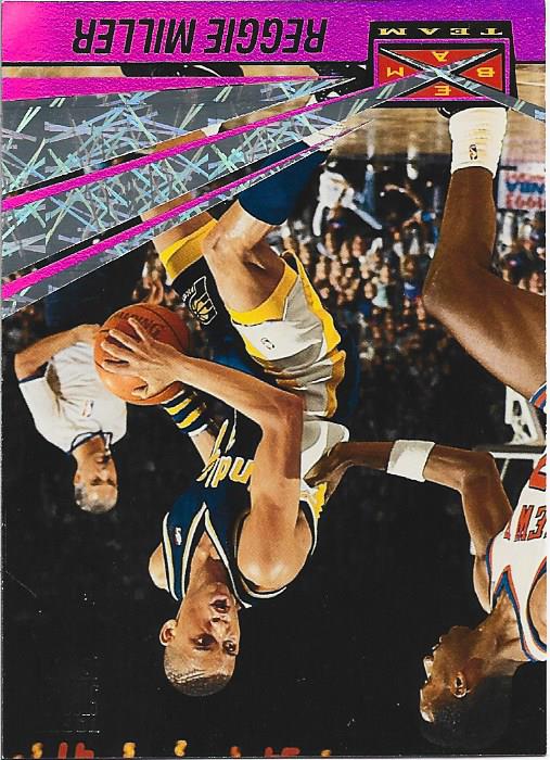 Reggie Miller 1993 Topps Stadium Club Card