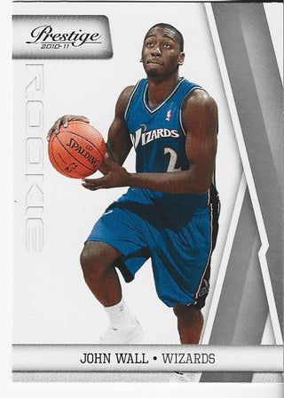 John Wall 2010 Panini Prestige Rookie Card #199