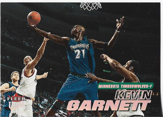 Kevin Garnett 2000 Fleer Card #185