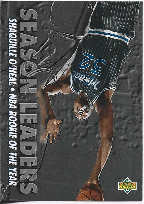 Shaquille O'Neal 1993 Upper Deck Card #177