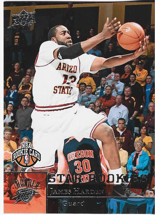 James Harden 2009 Upper Deck Rookie Card #227