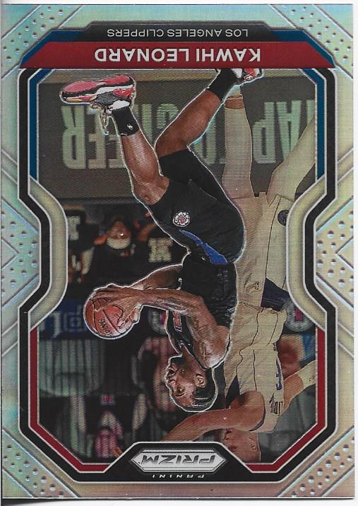 Kawhi Leonard 2020 Panini Prizm Silver Card #209