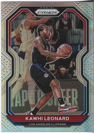 Kawhi Leonard 2020 Panini Prizm Silver Card #209