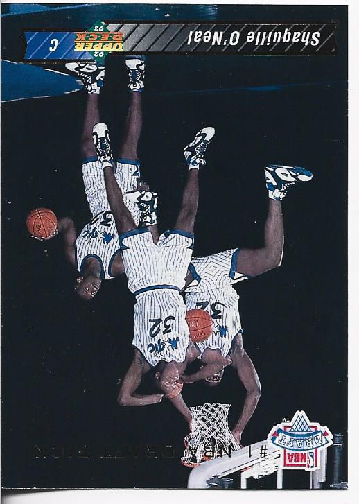 Shaquille O'Neal 1993 Upper Deck Rookie Card