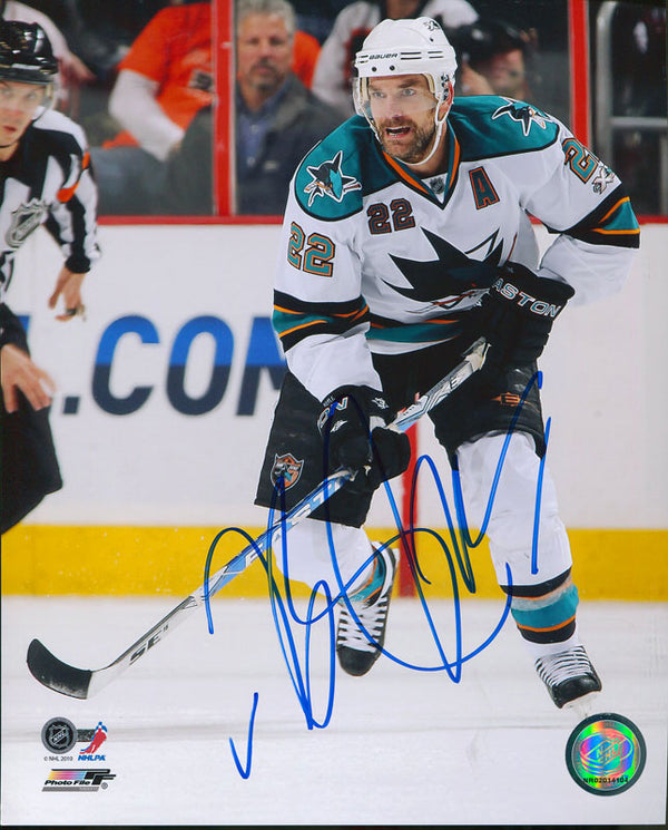 Dan Boyle Autographed 8x10 Photo