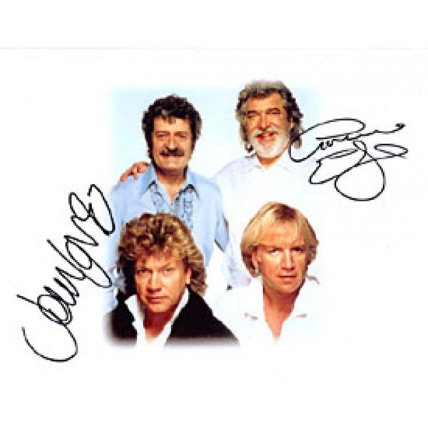 Moody Blues Autographed / Signed Celebrity 9x11 Photo