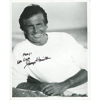 George Hamilton Autographed/Signed 8x10 Photo