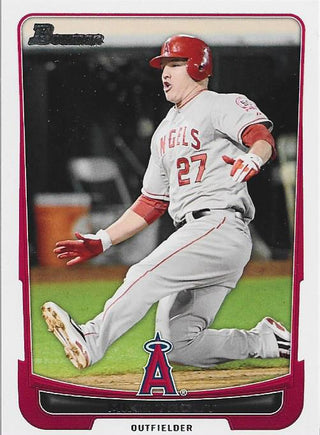 Mike Trout 2012 Bowman Card