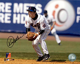 Kazuo Matsui Autographed 8x10 Baseball Photo