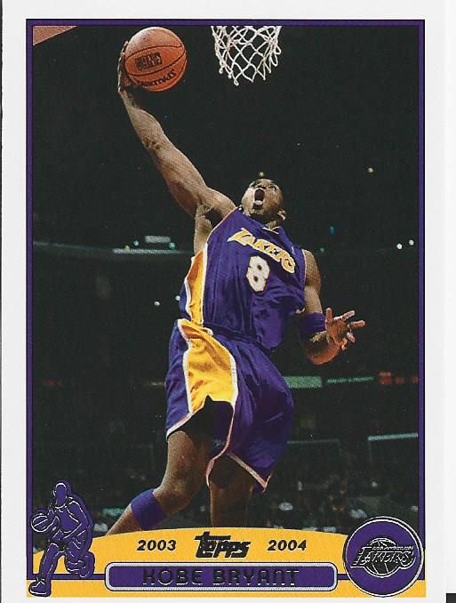 Kobe Bryant 2003 Topps Card