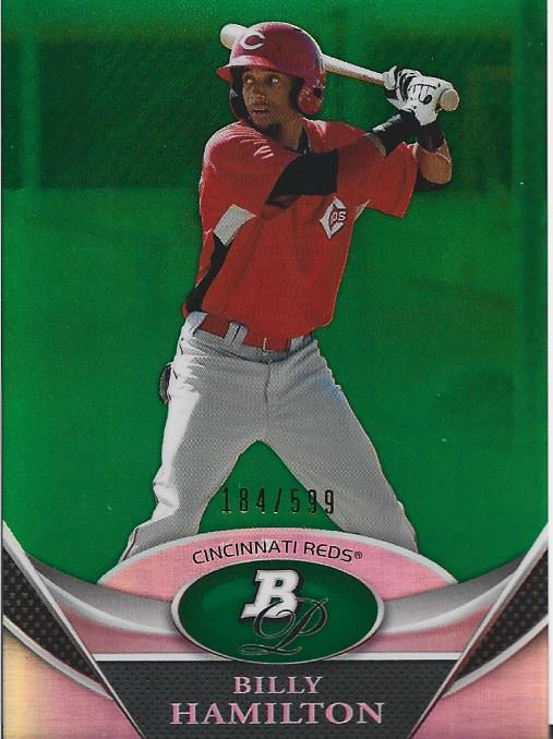 Billy Hamilton Topps Card #184/599