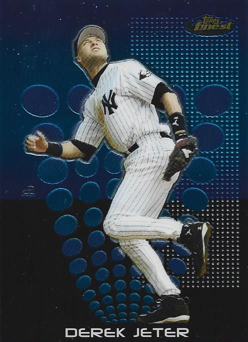 Derek Jeter 2004 Topps Finest Card