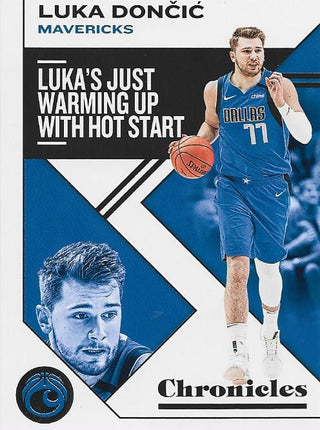 Luka Doncic 2020 Chronicles Card