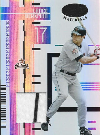 Lance Berkman Leaf Jersey Card #178/250