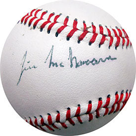 Tim McNamara Autographed / Signed Baseball