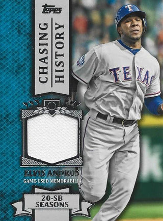 Elvis Andrus 2013 Topps Jersey Card