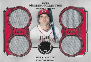 Joey Votto 2013 Topps Museum Collection Jersey Card #51/99