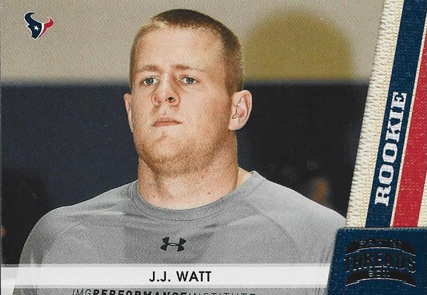 J.J. Watt 2011 Panini Rookie Card