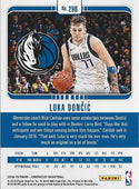 Luka Doncic 2018-19 Panini Studio Rookie Card