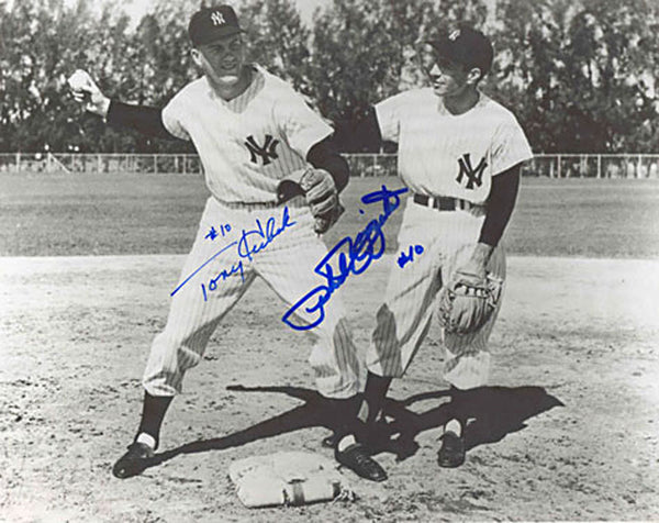 Tony Kubek & Phil Rizzuto Autographed 8x10 Photo