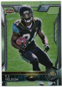 TJ Yeldon 2015 Topps Chrome Rookie Card