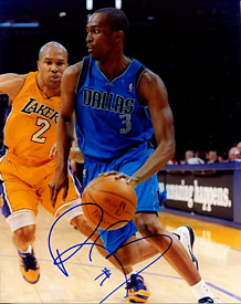 Rodrigue Beaubois Autographed/Signed 8x10 Photo