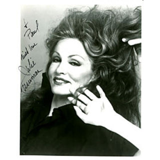 Julie Newmar Autographed / Signed Black & White 8x10 Photo